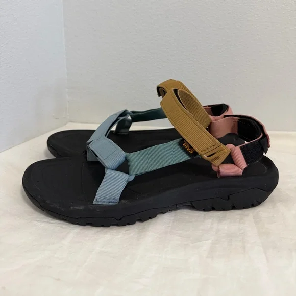 Teva Hurricane Strappy Hiking sandals multi color size 10 - Picture 5 of 9